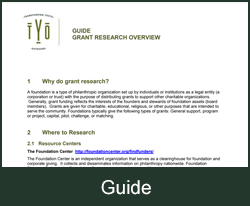 Grant research