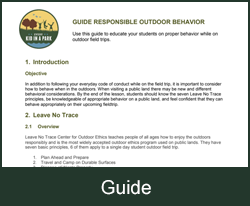 Responsible Outdoor Behavior