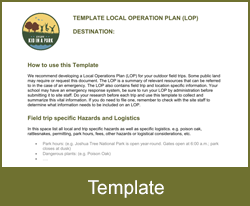 Local Operation Plan