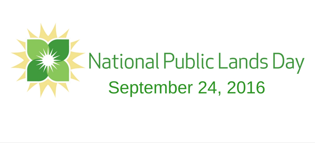 SAVE THE DATE: National Public Lands Day, September 24, 2016!