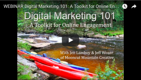 WEBINAR Digital Marketing 101: A Toolkit for Online Engagement